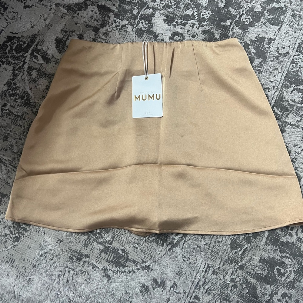 Mumu silk skort